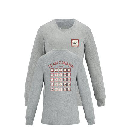 CANADA STAMP LONG SLEEVE (WOMENS)