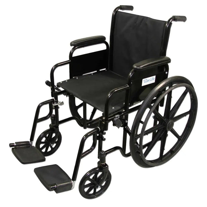 Standard Wheelchair 18 x 16 CH1093 | Ezee Life Lightweight Manual Wheelchair | Buy in Canada