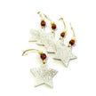 Star Christmas Ornament Handmade from Clay & Nova Scotia Beach Sand