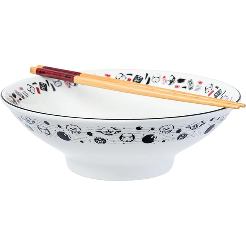 Star Wars Painting Style Print 30oz Ceramic Ramen Bowl