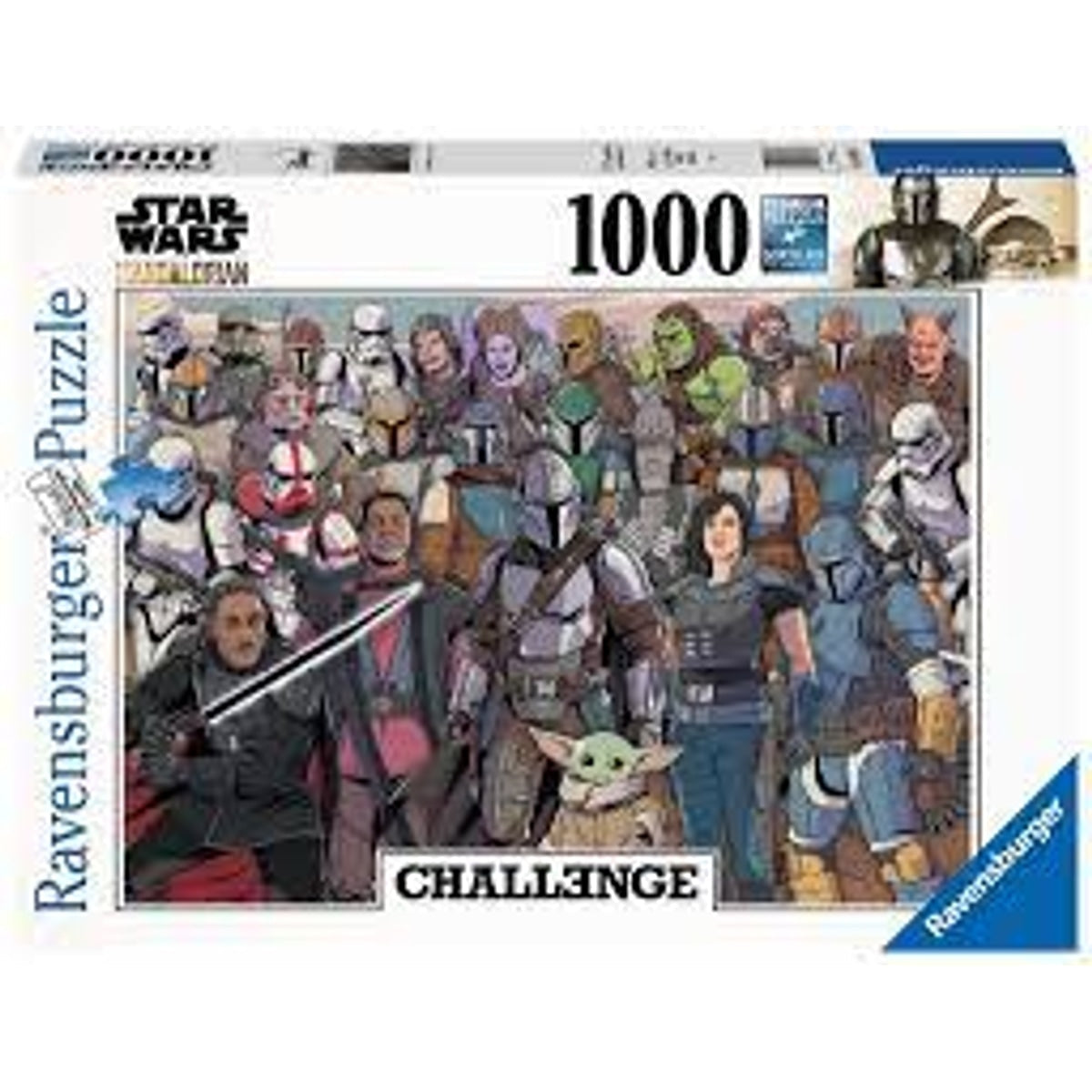 Star Wars The Mandalorian Challenge 1000pc Puzzle