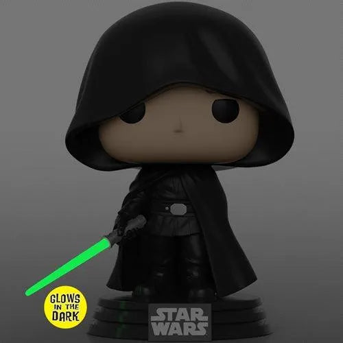 Star Wars: The Mandalorian Luke Glow-in-the-Dark Funko Pop! Vinyl Figure - Entertainment Earth Exclusive