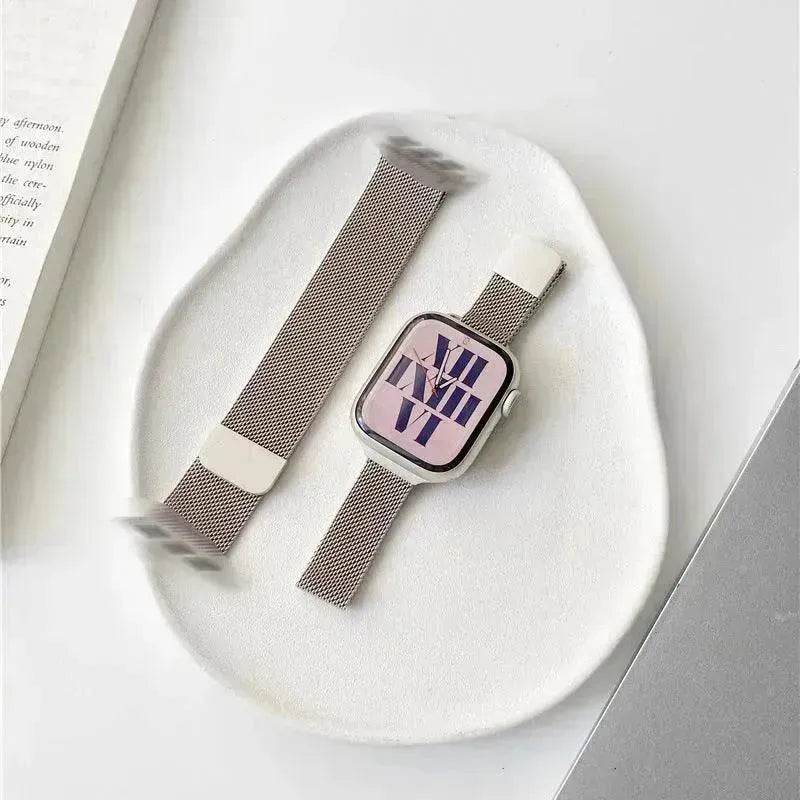 Starlight Color Metal Stainless Steel Watch Strap