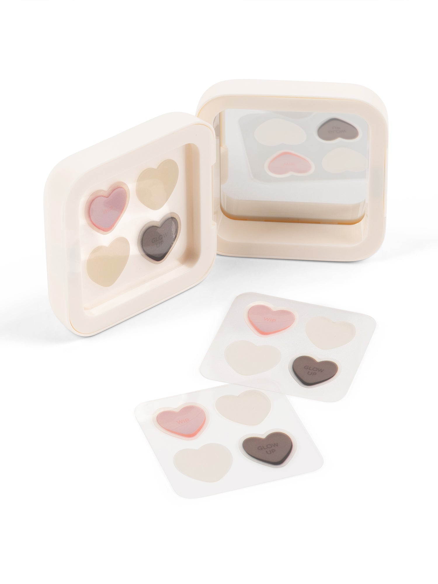 starter kit - case and 32 pimple patches