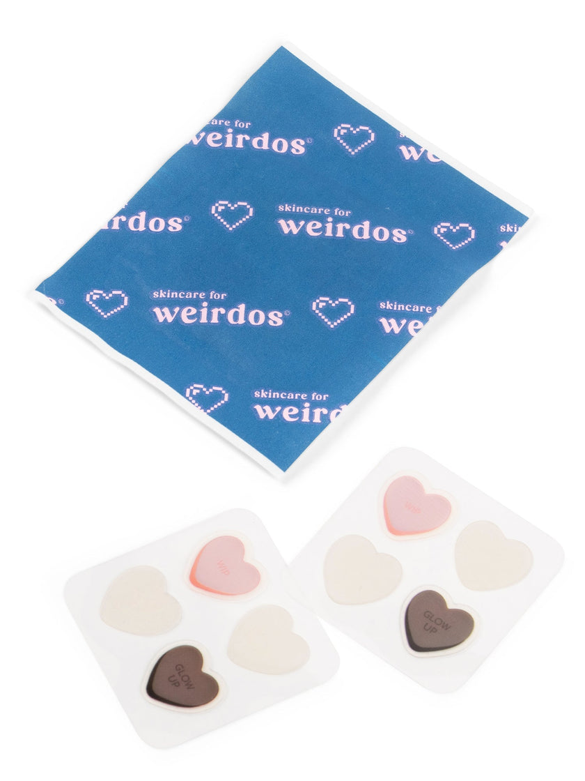 starter kit - case and 32 pimple patches