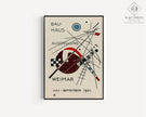 STATEMENT TRIO Vintage Bauhaus | Mid-Century Ausstellung Prints | Available framed or unframed