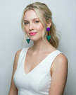 Black & Gold Art Deco Earrings Handmade- 