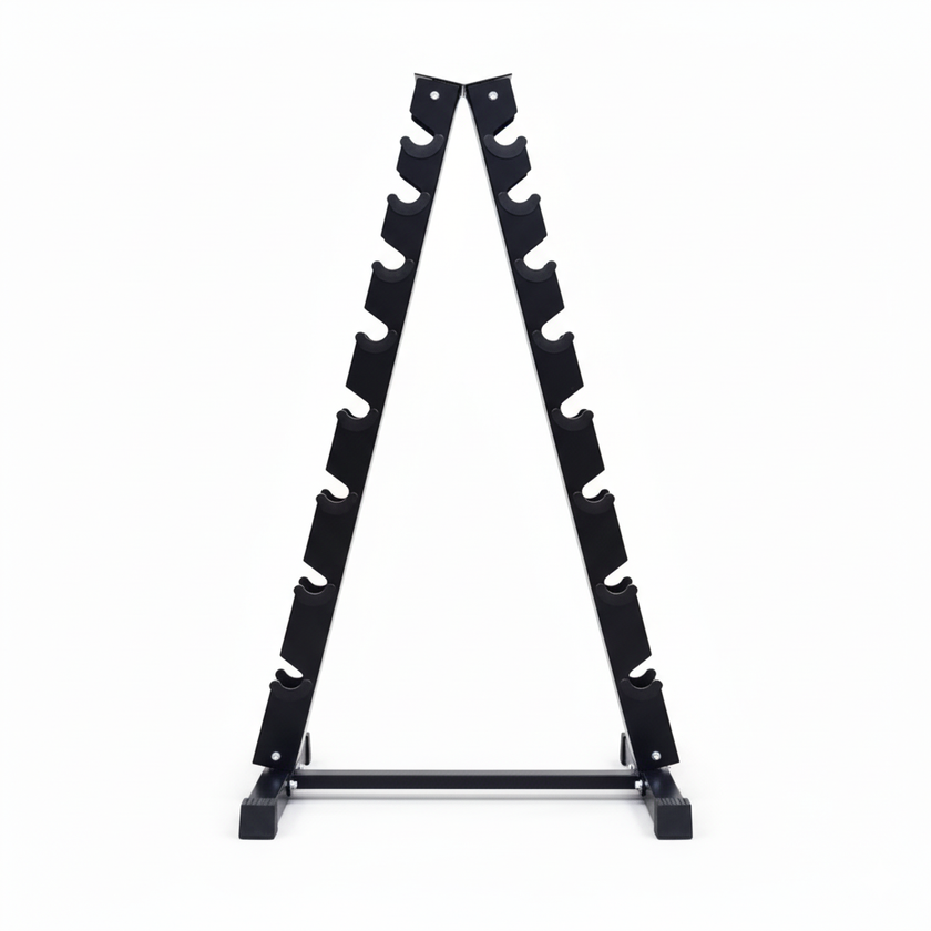 Steel Dumbbell Racks Vertical & Horizontal (3, 6, 8, 10 Levels)