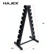 Steel Dumbbell Racks Vertical & Horizontal (3, 6, 8, 10 Levels)