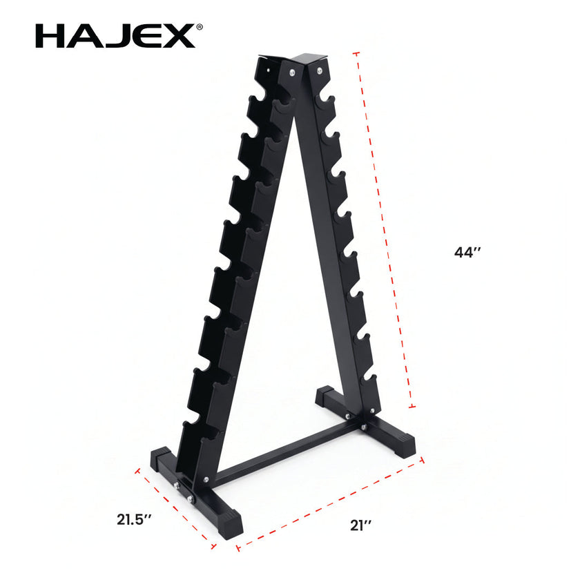 Steel Dumbbell Racks Vertical & Horizontal (3, 6, 8, 10 Levels)