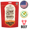Stella & Chewy's - Grain Free Beef Raw Coated Biscuits Dog Treats