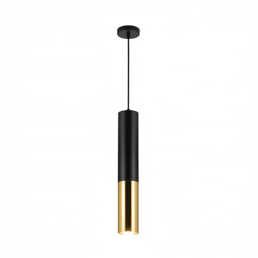 Stellan Two-Tone Tube Pendant