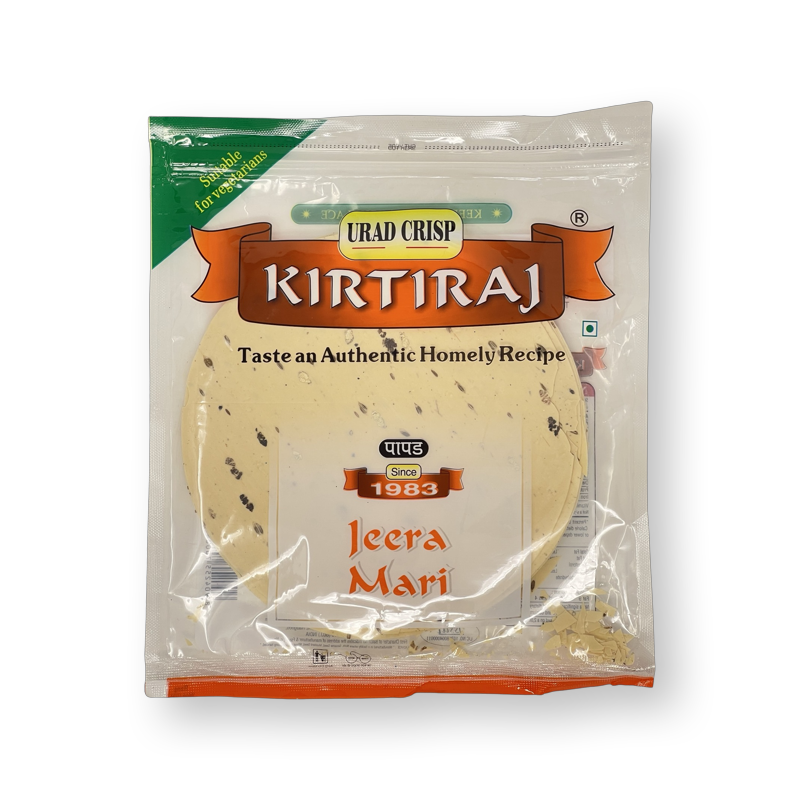 Kirtiraj Jeera Mari Papad 200g