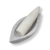 Divine Marble Khalabatta Boat Shape