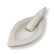 Divine Marble Khalabatta Boat Shape
