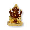 Divine Lord Ganesh Idol On Bajot For Car