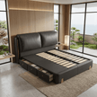 Sterling Luxury Upholstered Storage Bed with Hydraulic Lift and Side Drawers