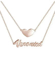 Sterling Silver Personalized Custom Jewelry Heart-shaped