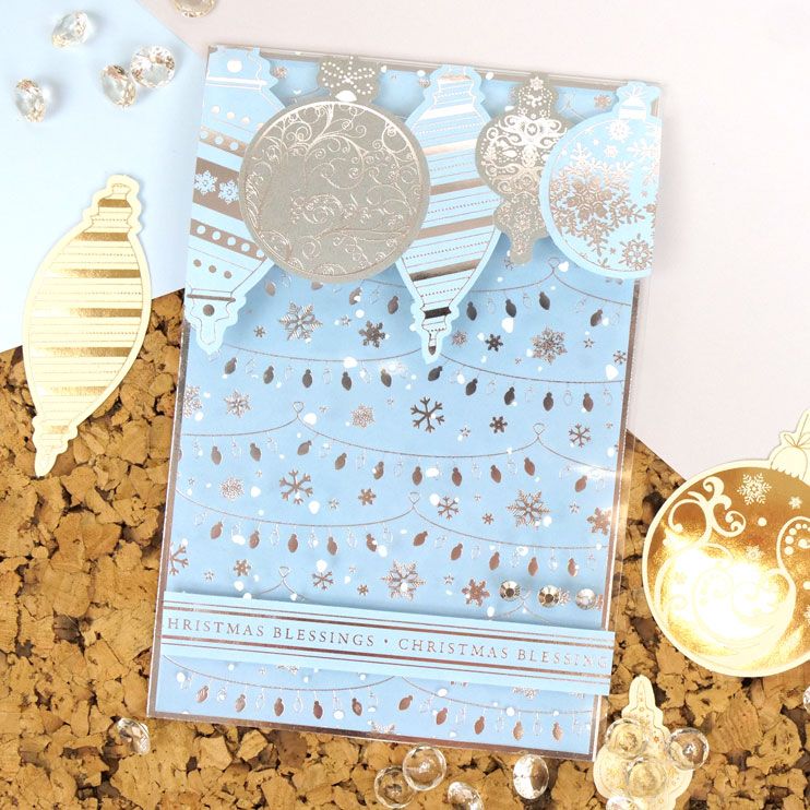 Christmas Stickables Die-Cut Self-Adhesive Baubles