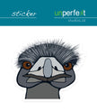 Vinyl Sticker - Emu