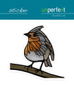 Vinyl Sticker - European Robin
