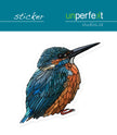 Vinyl Sticker - Kingfisher