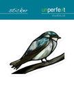 Vinyl Sticker - Tree Swallow