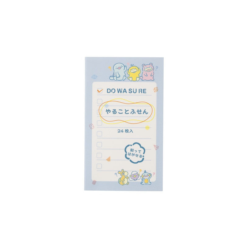 Pokemon Center DOWASURE To Do Sticky Notes (Pokémon Center Japan)