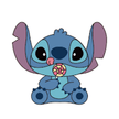 Stitch Lollipop 3D Magnet