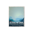 Strathcona British Columbia Provincial Park Postcard, Canada Parks