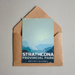 Strathcona British Columbia Provincial Park Postcard, Canada Parks