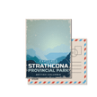 Strathcona British Columbia Provincial Park Postcard, Canada Parks