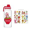 Strawberry Shortcake 32oz Plastic Water Bottle w/Sticker Set