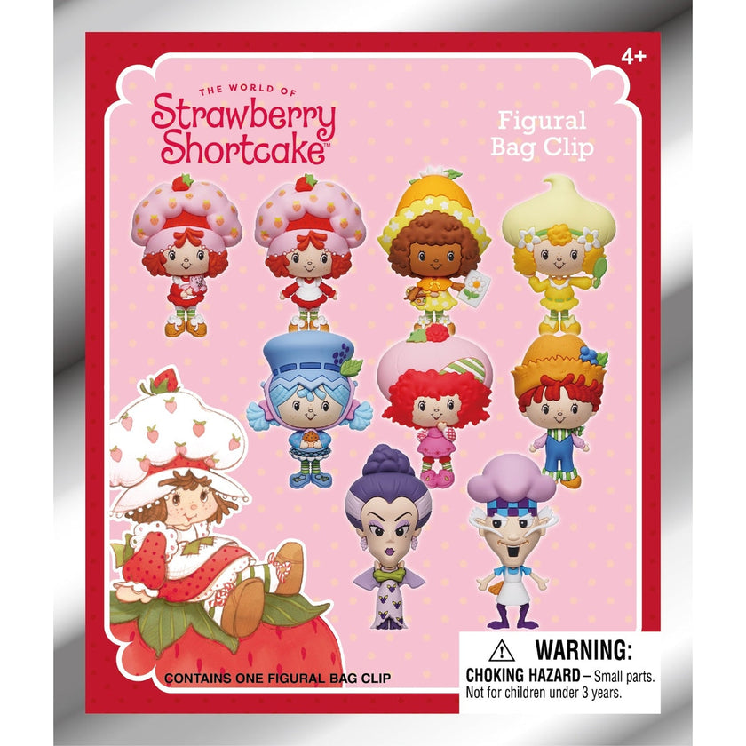 Strawberry Shortcake Series 1 Mystery 3D Foam Bag Clip