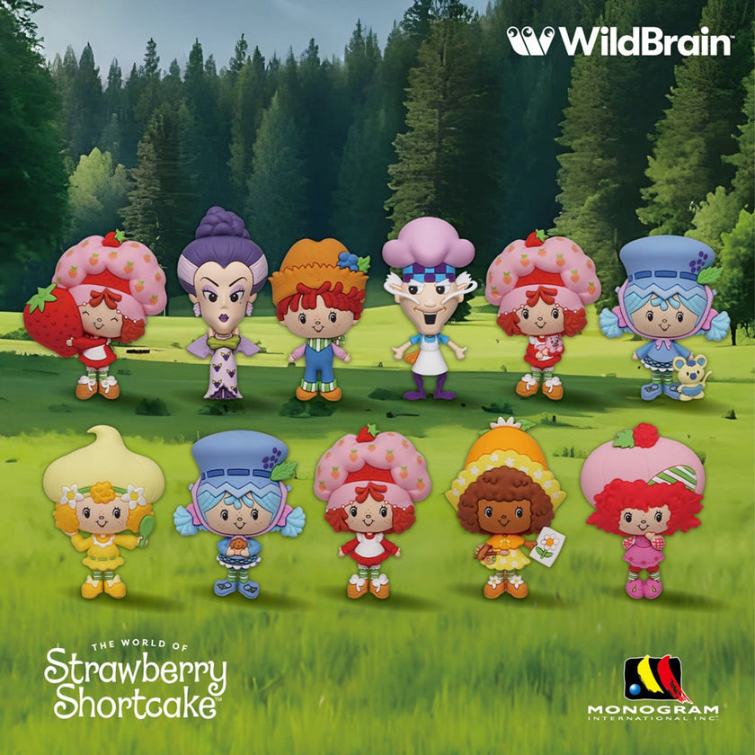 Strawberry Shortcake Series 1 Mystery 3D Foam Bag Clip