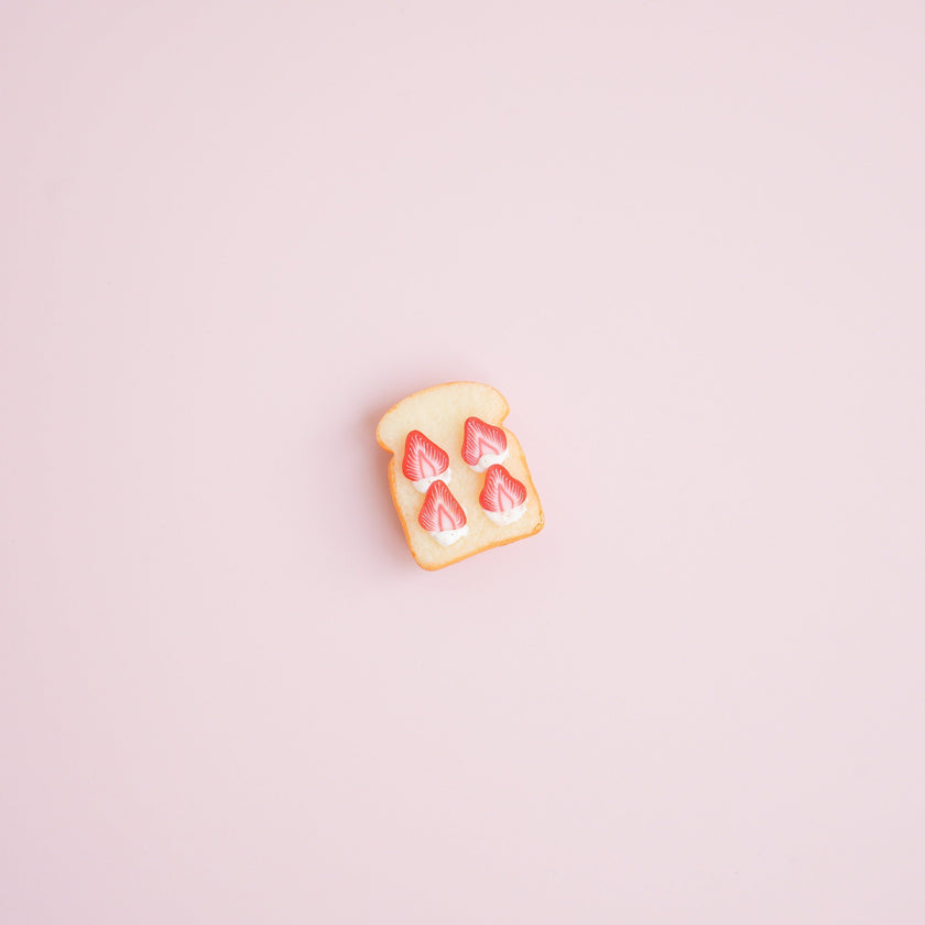 Strawberry Toast Pin