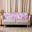 Sherpa blanket - Marble Pink