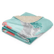Sherpa blanket - Swans