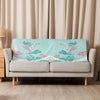 Sherpa blanket - Swans