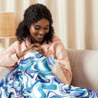 Sherpa blanket - Blue Marble