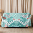Sherpa blanket - Swans