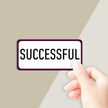 Successful Mindset Vinyl Sticker