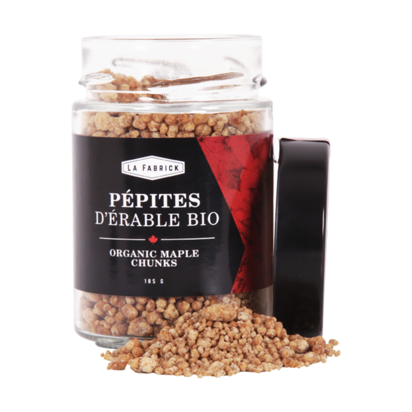 Sucre d'érable pur biologique