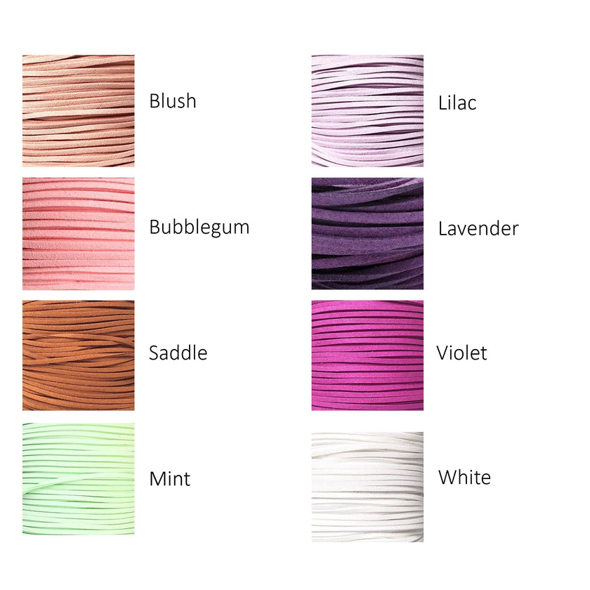 Itty Bitty Suede Bows | 14 Colours Available