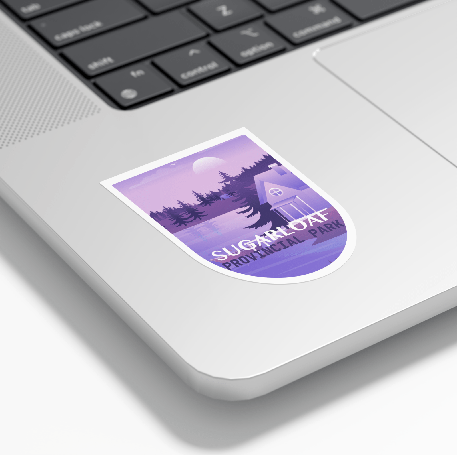 Sugarloaf New Brunswick Provincial Park Waterproof Vinyl Sticker, Canada Parks