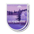 Sugarloaf New Brunswick Provincial Park Waterproof Vinyl Sticker, Canada Parks