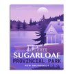 Sugarloaf Provincial Park 'Explored' Poster, Canada Parks