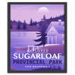 Sugarloaf Provincial Park 'Explored' Poster, Canada Parks