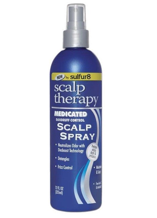 SULFUR 8 SCALP THERAPY MEDICATED DANDRUFF CONTROL SCALP SPRAY 12OZ