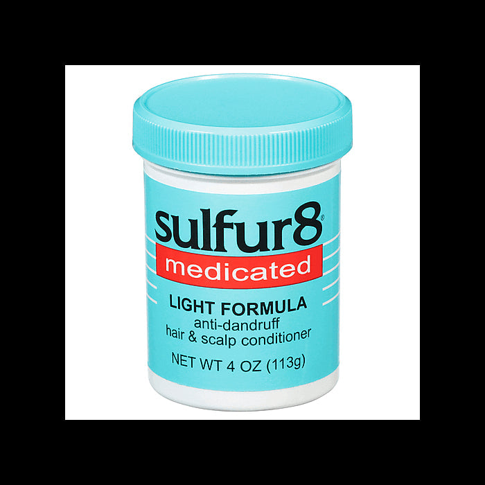 SULFUR8 MEDICATED LIGHT FORMULA ANTI-DANDRUFF HAIR & SCALP CONDITIONER 4OZ